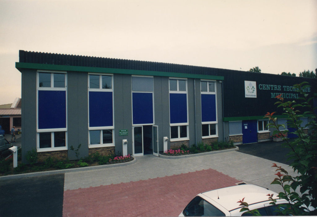 Construction du centre technique municipal d'Ilkirch (67)
