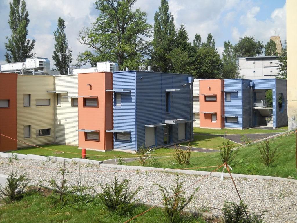 Construction du nouvel internant au séminaire de jeunes à Walbourg (67)