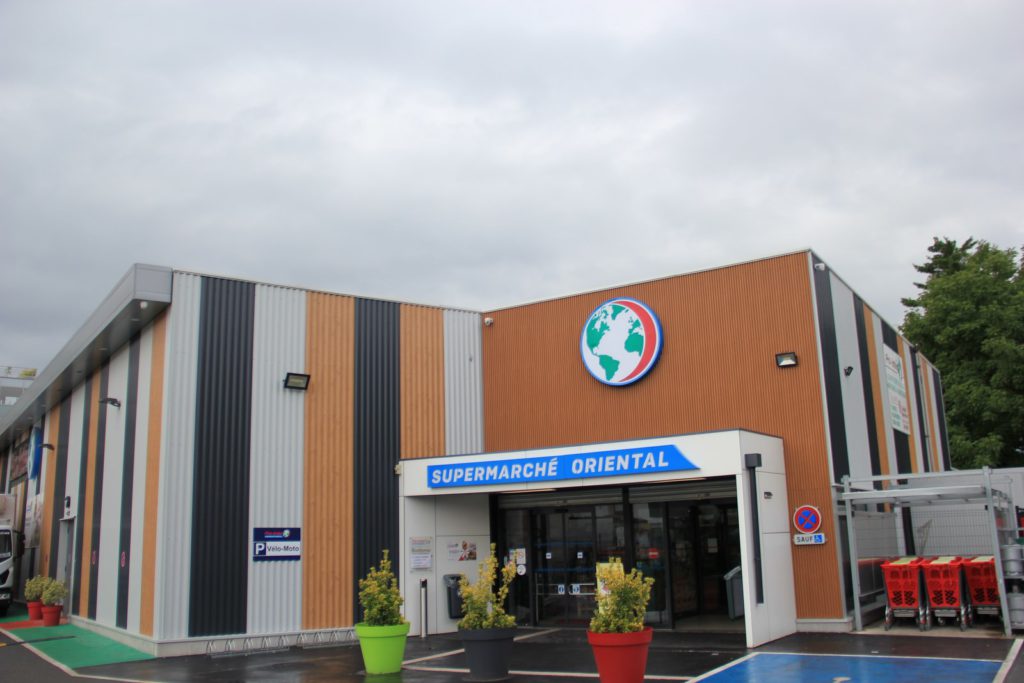 Construction du magasin Pro Inter , route de Schirmeck à Strasbourg (67)