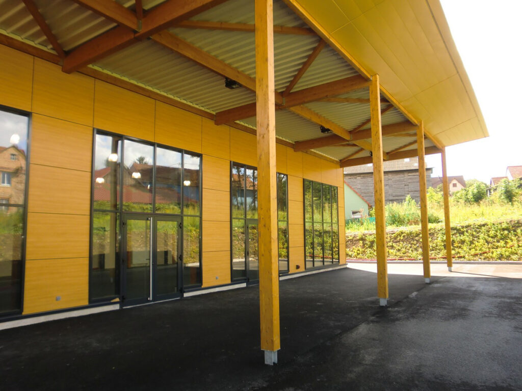 Construction de la salle communale à Zehnacker (67)