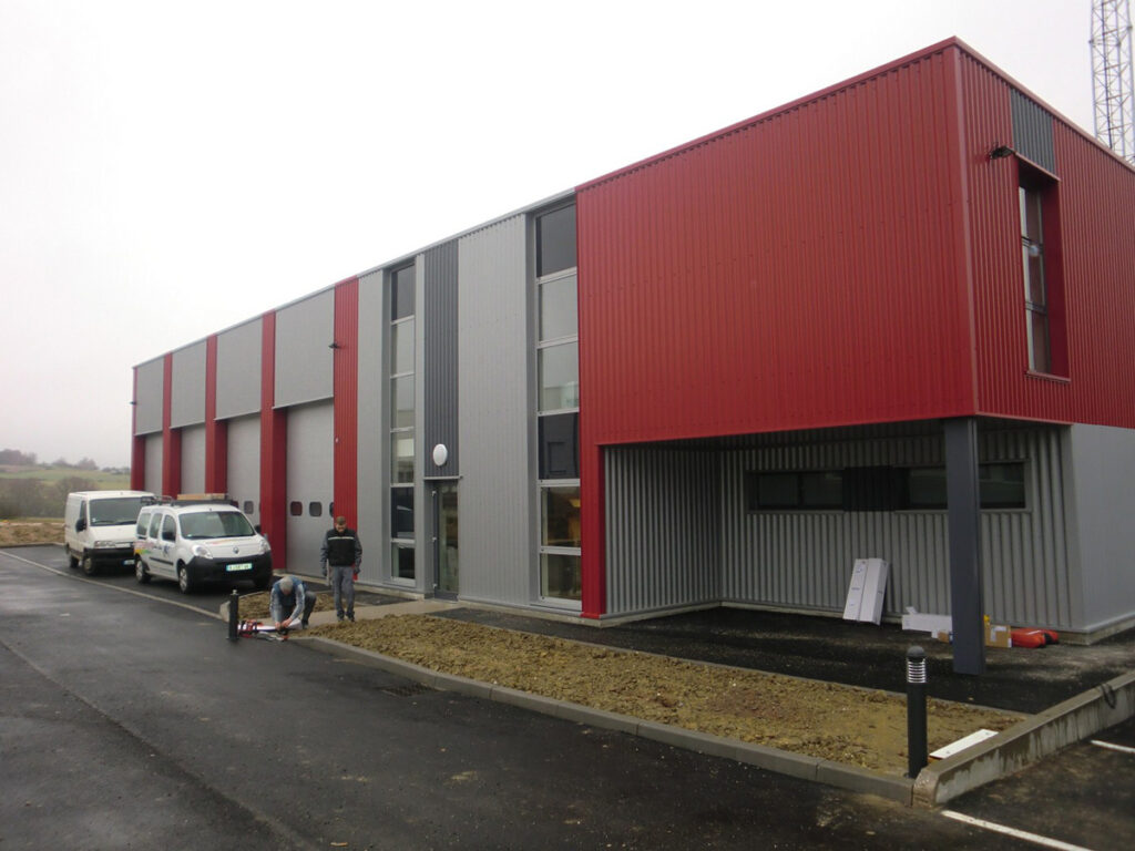 Construction du Centre d'Incendie et de Secours à Diemeringen (67)