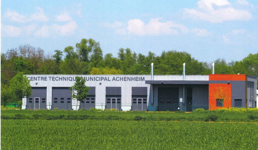 Construction du centre technique municipal de Achenheim (67)
