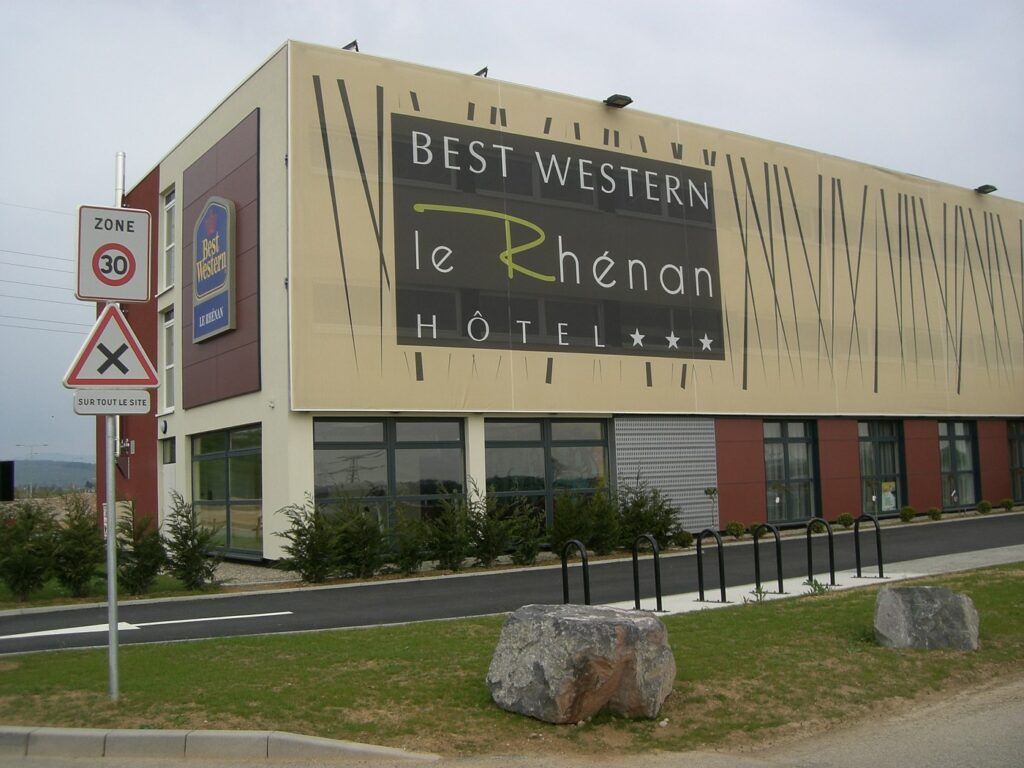 Construction de l'hôtel Le Rhénan à Dorlisheim (67)