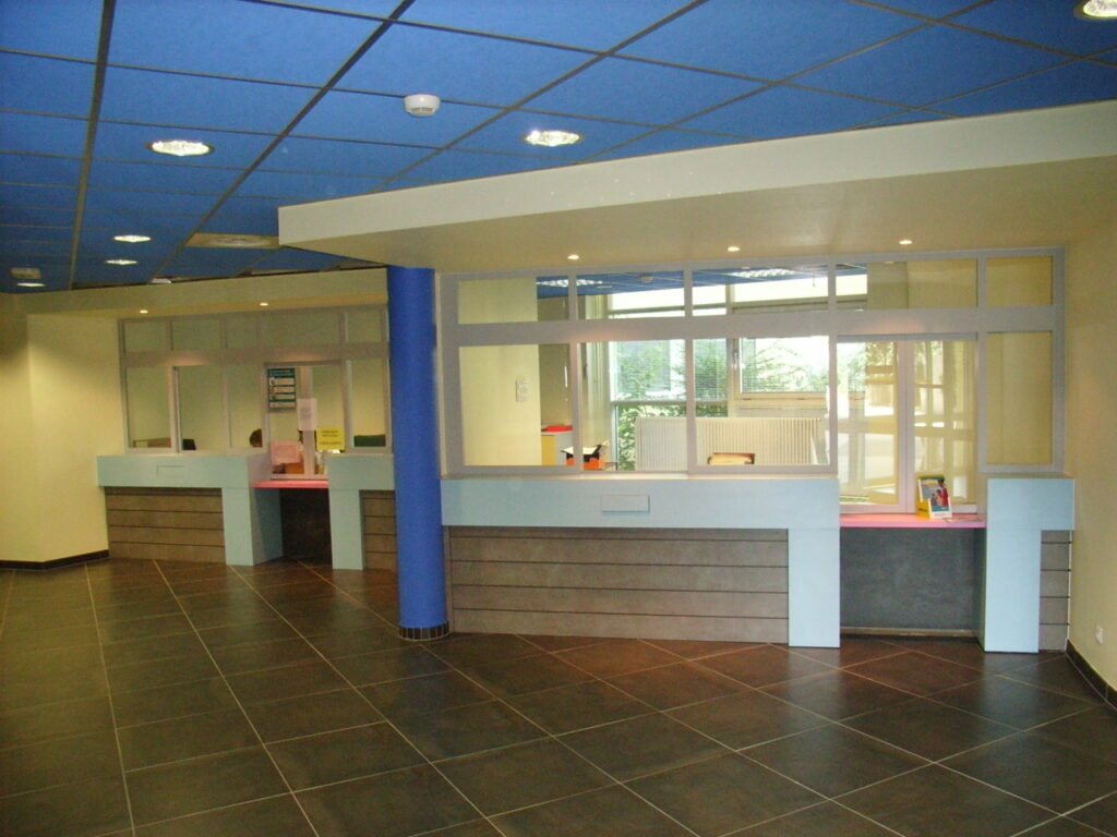 Aménagement des entrées du bâtiment mères et enfants au CHU de Hautepierre (67)