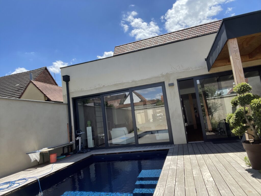 Rénovation d'une maison alsacienne à Brumath (67)
