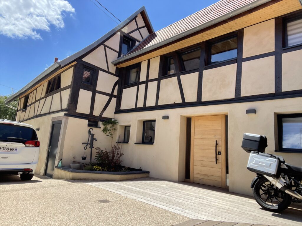 Rénovation d'une maison alsacienne à Brumath (67)