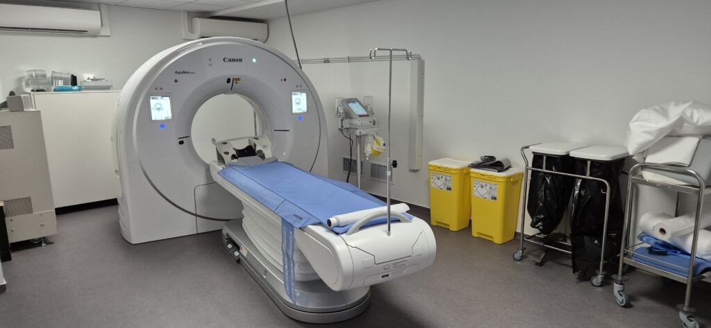 Aménagement d'une zone Scanner  et Radiologie à la clinique St Luc à Schirmeck